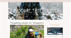Desktop Screenshot of hardcoretreeplanters.com