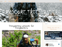 Tablet Screenshot of hardcoretreeplanters.com